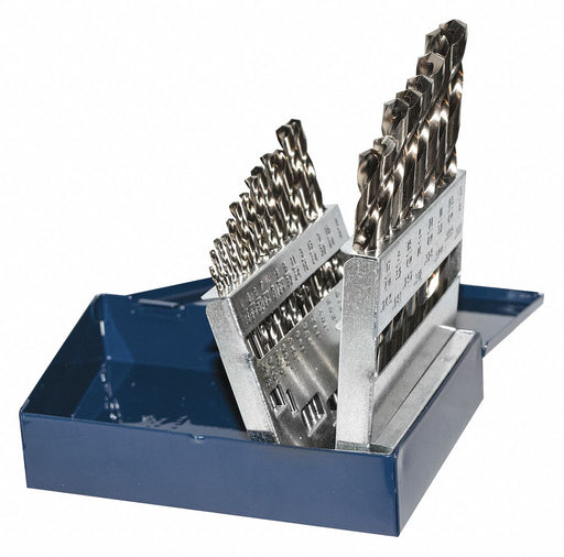 Cobalt Jobber Drill Bit Index 21 Pc Set