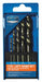 Left Hand Cobalt Jobber Drill Bit 5 Pc