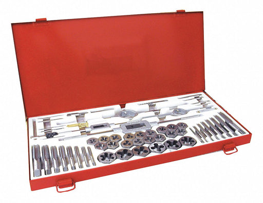 Fractional Tap and Die Nc/Nf 58 Pc Set