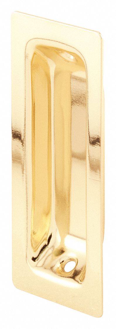Tray Pull Metallic Brown Steel 3.25 in L