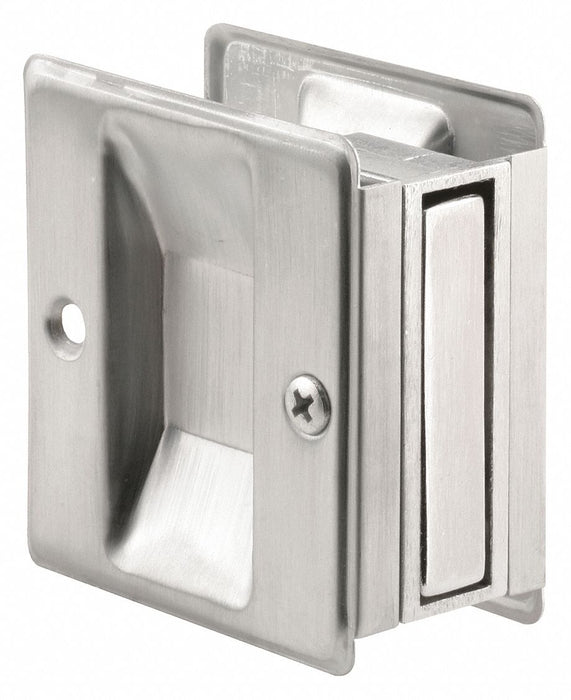 Tray/Edge Pull Silver Brass 1 3/8 in W