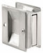 Tray/Edge Pull Silver Brass 1 3/8 in W