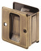 Tray/Edge Pull Metallic Brown Brass