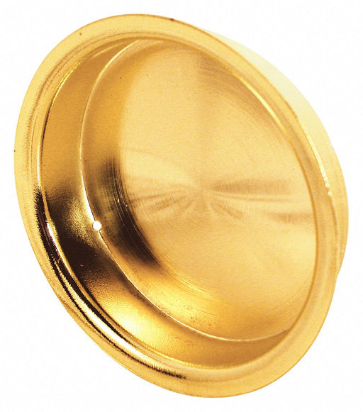 Tray Pull Metallic Brown Brass 2 1/8in W