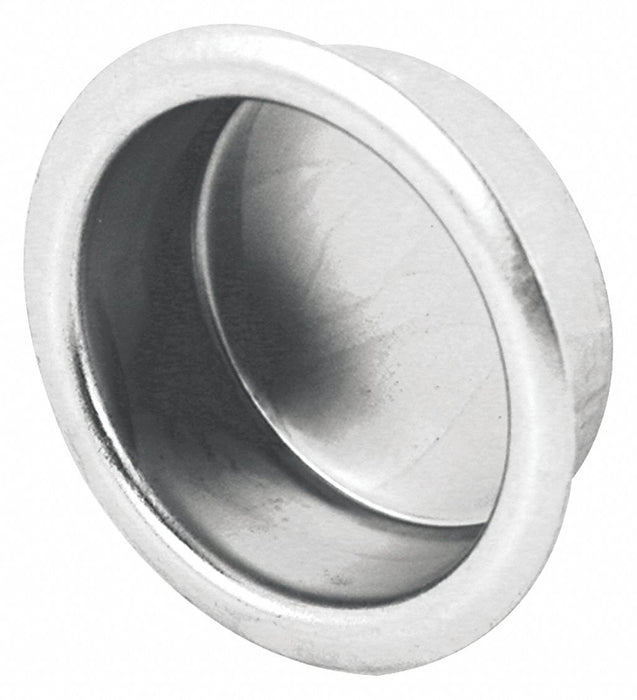 Tray Pull Silver Steel 3/4 in W PK4