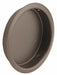 Tray Pull Black Brass 2 1/8 in W