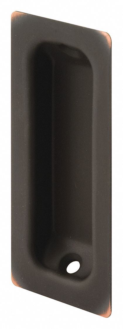 Tray Pull Metallic Brown Brass 1 3/8in W