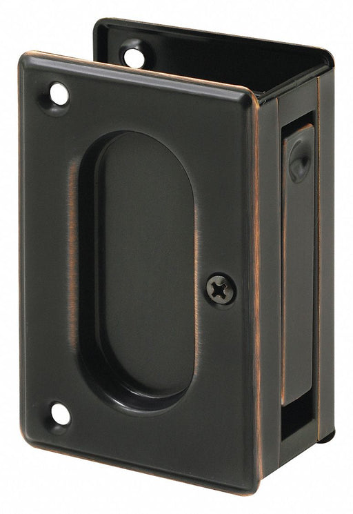 Tray/Edge Pull Black Brass 2 1/2 in W