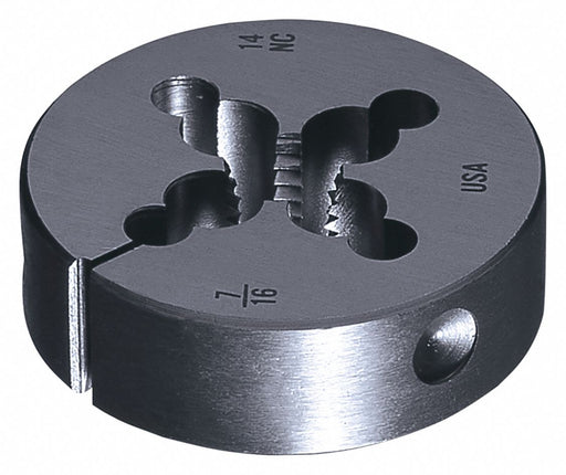 Round Threading Die 1/2 -13 HSS