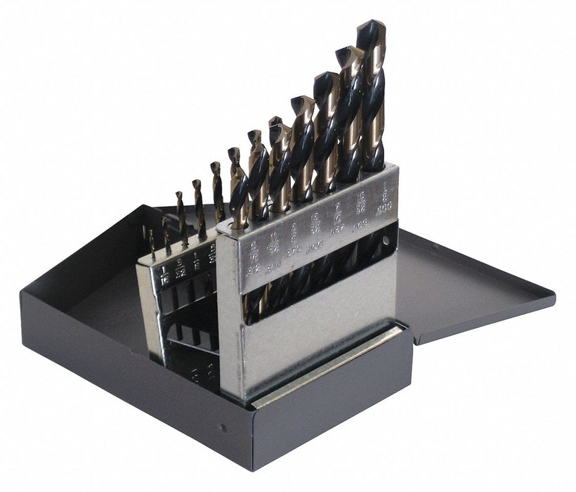 Jobber Drill Set 15 pc HSS