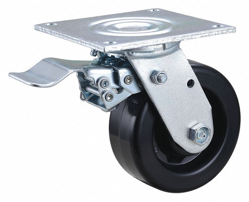 Plate Caster Swivel Phenolic 6 1/2 H