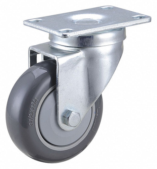 PlateCaster Swivl Polyurethane 4 11/16 H