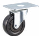 Plate Caster Swivel Rubber 5 1/8 H
