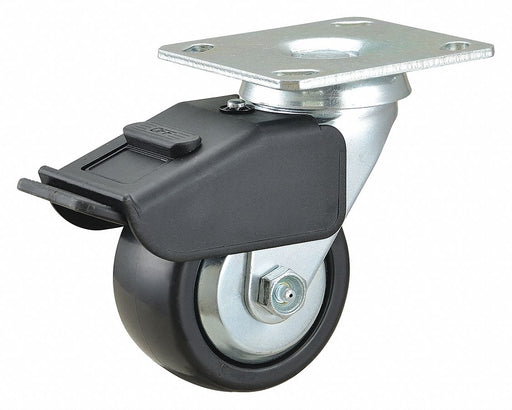 Plate Caster Swivel Polyolefin 5 5/8 H