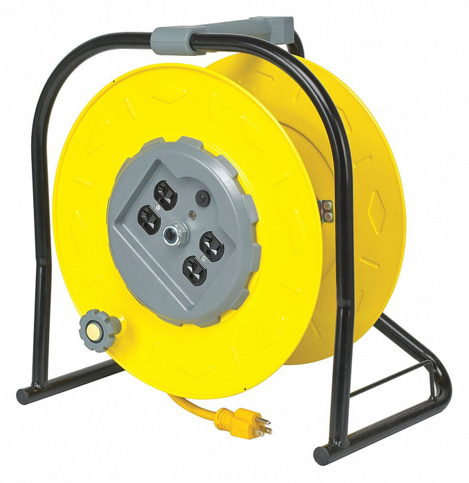 Cord Reel 1ft 12 AWG Receptacle 125VAC