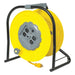 ExtensionCordReel Yellow 100ft 12AWG