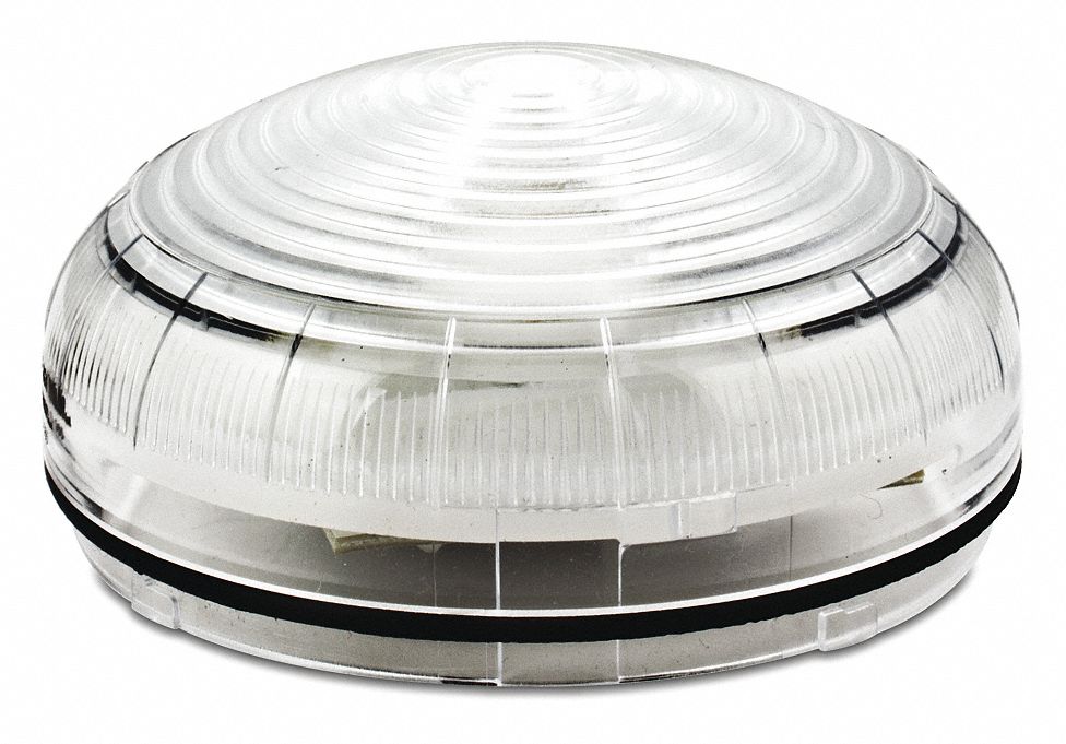 Beacon Warning Light Clear LED