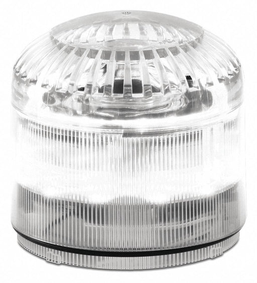 Beacon Warning Sounder Light Clear LED