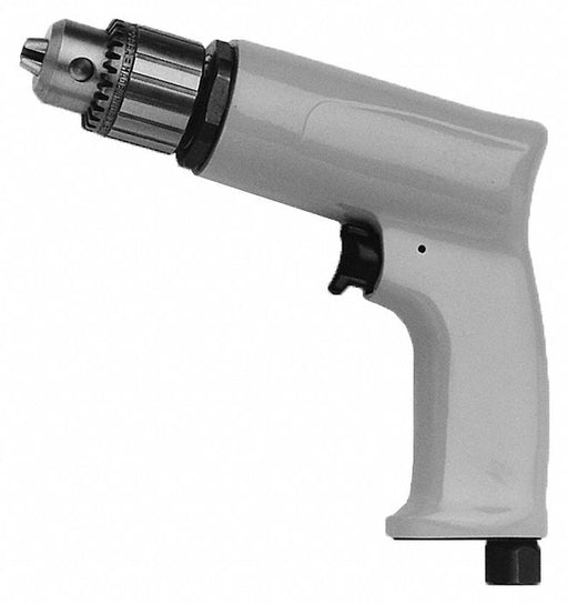 Drill Air-Powered Pistol Grip 3/8 in