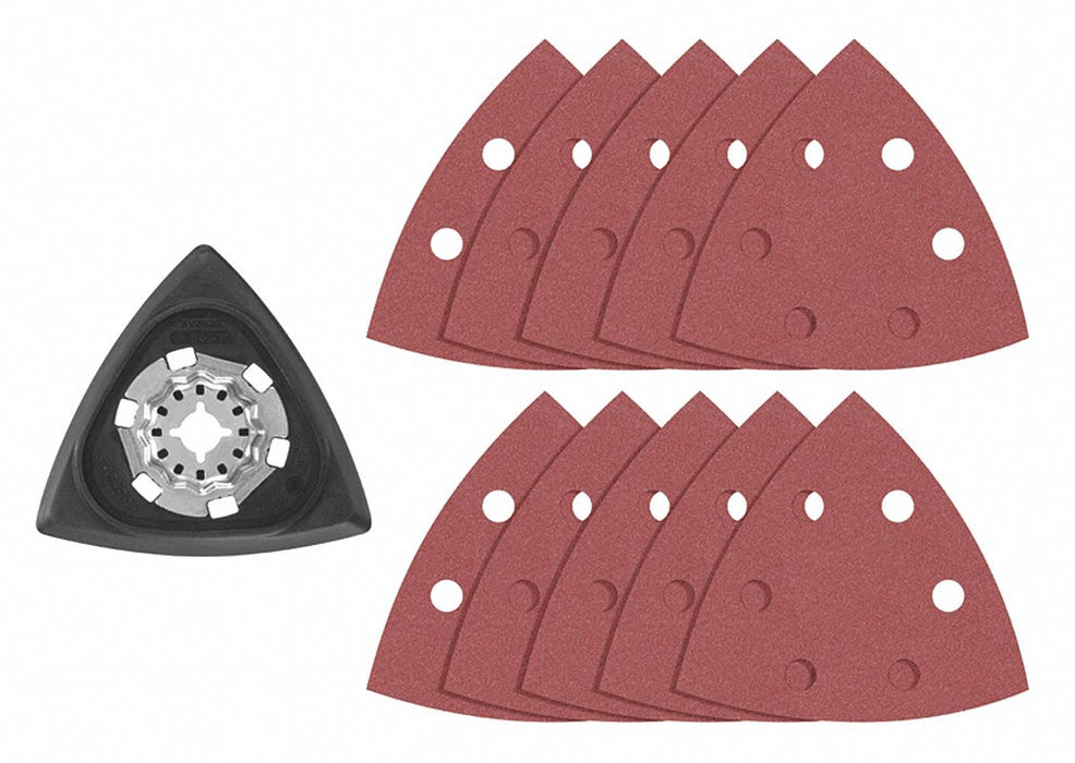 Emery Cloth Sanding Pad Overall 1-1/4 L