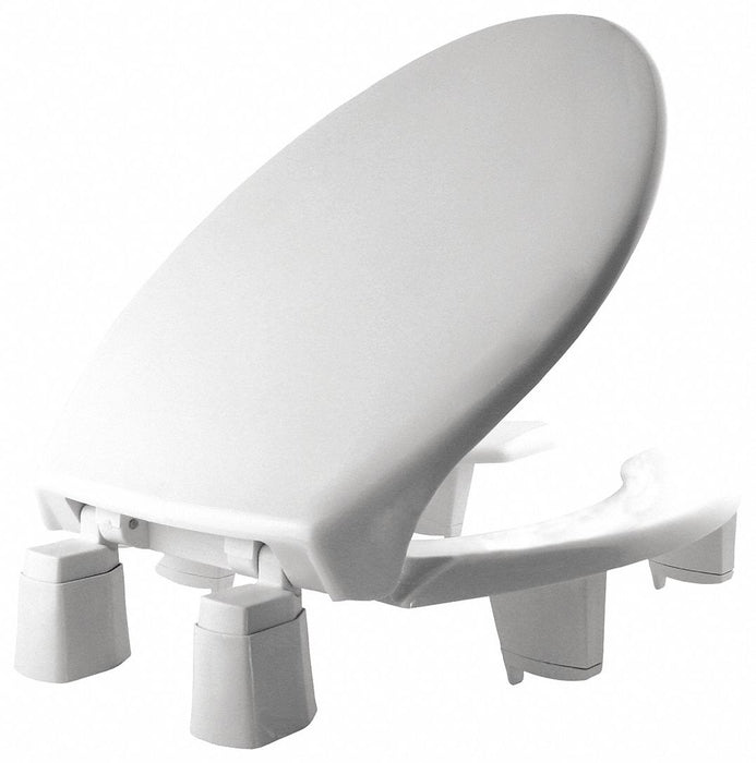 Toilet Seat Wht 14 in W 4.25 in H