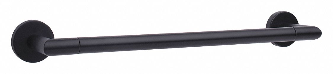 Towel Bar SS Zinc 22 in Overall W