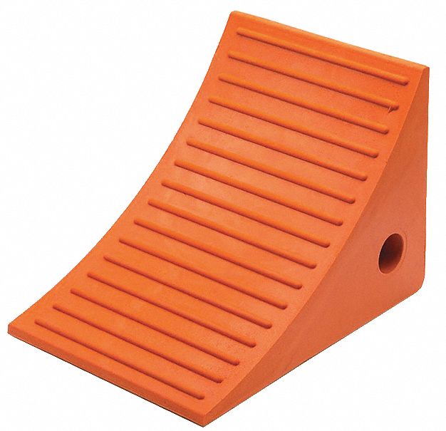 Wheel Chock 11 D 8 H 8 W Orange