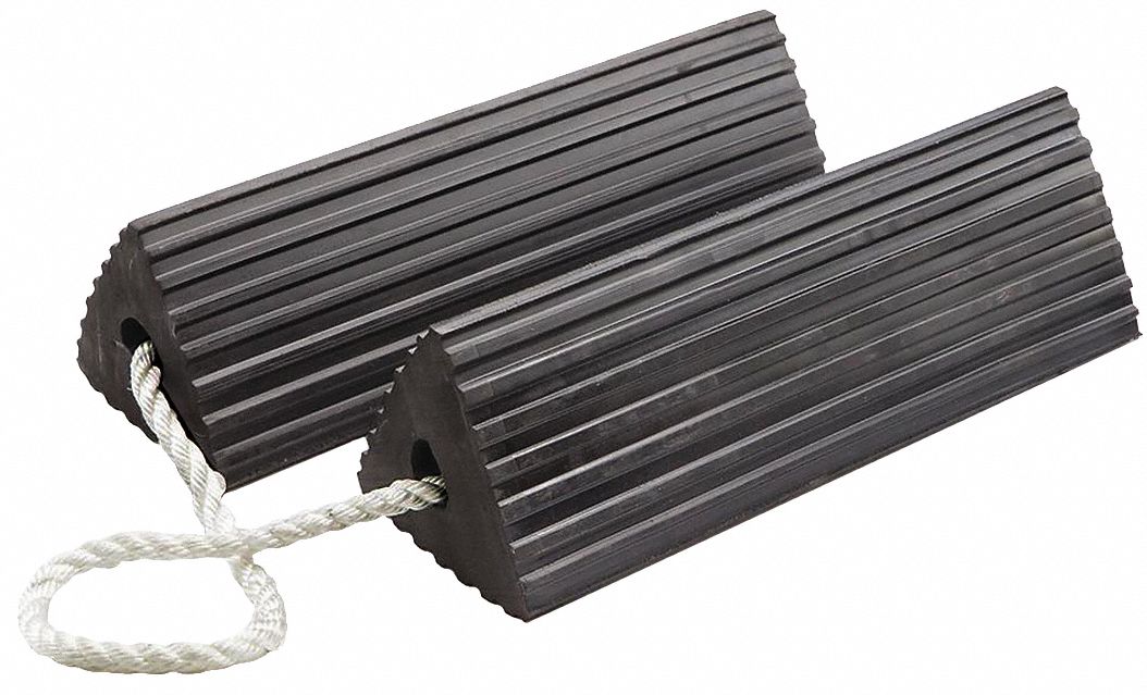 Wheel Chock 10 D 4.33 H 5 W Black PR