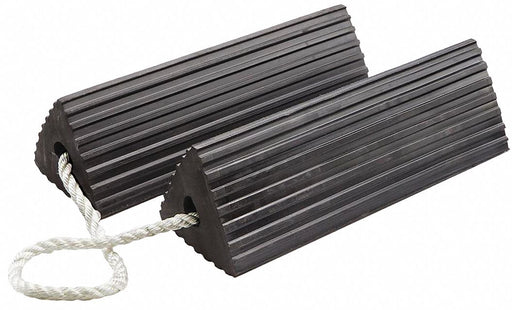 Wheel Chock 12 D 6 H 11 W Black PR