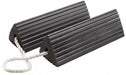 Wheel Chock 24 D 4-11/32 H 5 W Blk PR