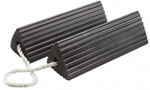 Wheel Chock 12 D 6 H 18 W Black PR