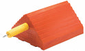 Wheel Chock 9 D 5 H 16 W Orange
