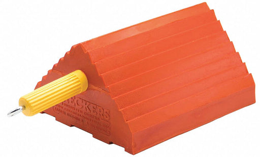 Wheel Chock 9 D 5 H 16 W Orange