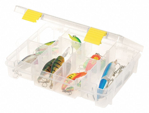 Compartment Box 7 in W 9 in L Clear