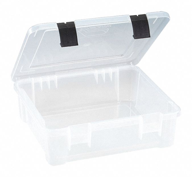 Storage Box 16 in W 17.25 in L Clear