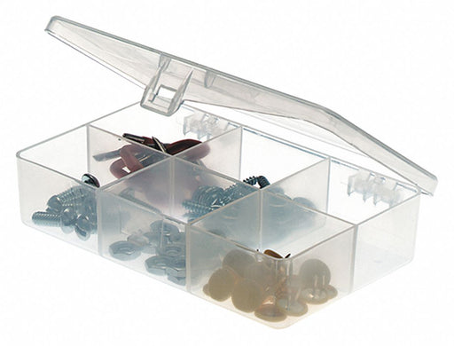 CompartmentBox 2.875inW 4.625inL Clear