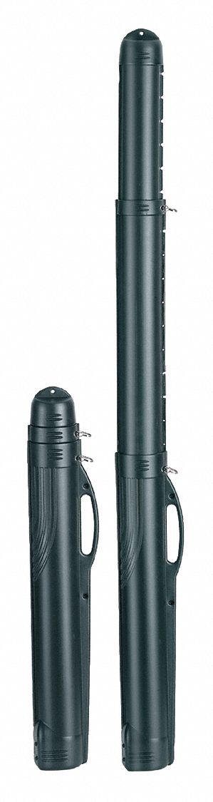 Protective Tube Case Lockable Black