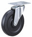 Plate Caster Swivel Rubber 5 7/8 H