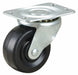 Plate Caster Swivel Rubber 2 1/2 H