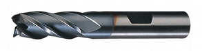 Sq. End Mill Single End Cobalt 31/64 
