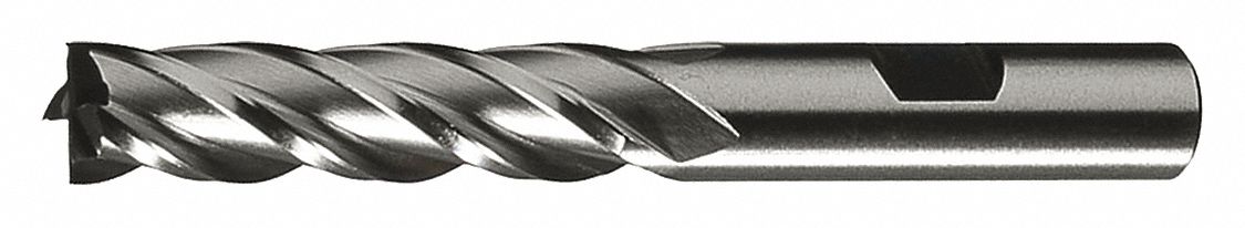 Sq. End Mill Single End HSS 15/64 