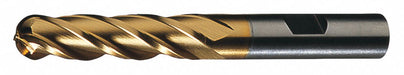 Ball End Mill Single End 5/8 HSS