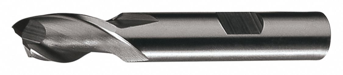 Sq. End Mill Single End HSS 1/2 