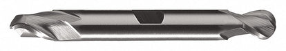 Ball End Mill Double End 1/8 HSS