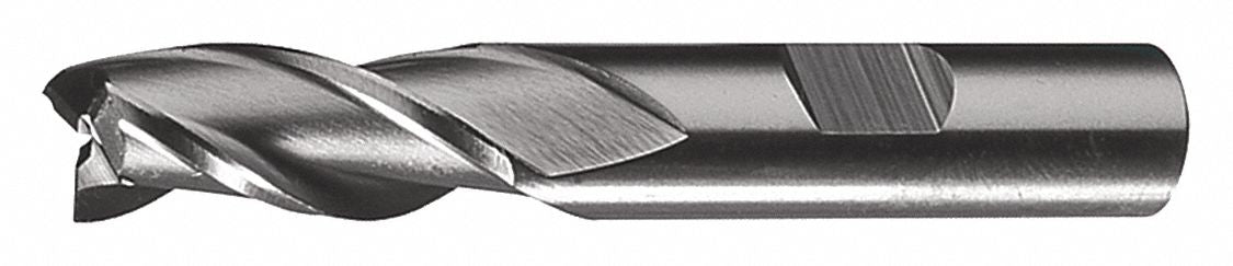 Sq. End Mill Single End HSS 1/2 