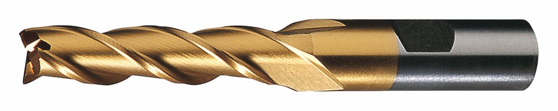 Sq. End Mill Single End HSS 1 