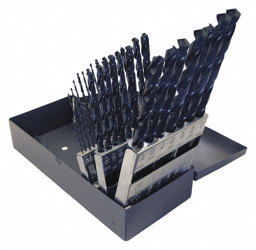 Tpr Lngth Drill Bit Set HSS 118 RH 29pc