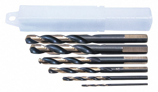 Mechanics Drill Set 6 pc HSS