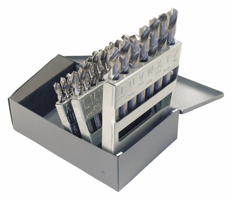 Screw Machine Drill Bit Set 26pc HSS