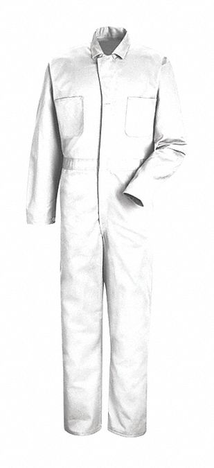 White Cotton Coveralls
